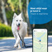 Tractive Gps Tracker Hond Donkerblauw product in gebruik