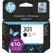 HP 301 Cartridge Black Main Image