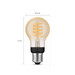 Philips Hue Filament Light White Ambiance Standard E27 detail