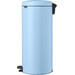 Brabantia NewIcon Poubelle à Pédale 30 Litres Dreamy Blue côté droit