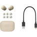 Sony LinkBuds S Cream + BlueBuilt Charger 18W 