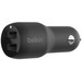 Belkin Chargeur de Voiture avec 2 Ports USB 12 W 