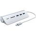 Satechi Aluminum USB Hub USB-C Zilver Main Image