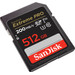 SanDisk SDXC Extreme Pro 512 Go 200 Mo/s avant