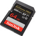 SanDisk SDXC Extreme Pro 64 Go 200 Mo/s avant