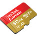 SanDisk MicroSDXC Extreme 512GB 190MB/s front