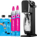 SodaStream ART Zwart Megapack Main Image