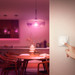 Philips Hue Tap dial switch - draaischakelaar - wit product in gebruik