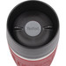 Tefal Travel Mug 0,36 liter RVS/rood bovenkant