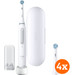 Oral-B iO 4N White + iO Ultimate Clean opzetborstels (4 stuks) Main Image