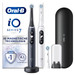 Oral-B iO 7 Noir et Blanc Lot de 2 + Brossettes (8 pièces) emballage