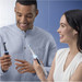 Oral-B iO Series 8n White with Extra Brush Attachment product in use