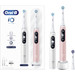 Oral-B iO 6n White and Light Pink Duo Pack + Brush Attachments (8 units) 