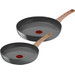 Tefal Renew Ceramic Frying Pan Set 24cm + 28cm Main Image