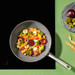 Tefal Renew+ Keramische wokpan 28 cm product in gebruik