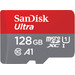 SanDisk MicroSDXC Ultra 128GB 140mb/s voorkant