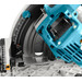 Makita DSP600ZJ + Batterie 3,0 Ah (2x) et Chargeur + Rail de Guidage 