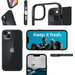 Spigen Ultra Hybrid Apple iPhone 14 Plus Back Cover Transparent/Black detail