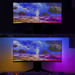 Philips Hue Play Lightstrip PC 24-27 inch + Lichtbalk Zwart Duopack + Bridge product in gebruik