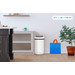 Brabantia Touch Bin 60 Litres White + Sacs Poubelle (120 pièces) visuel Coolblue 1