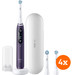 Oral-B iO 8n Purple + iO Ultimate Clean Brush Attachments (4 units) Main Image