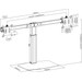 ACT AC8332 Monitor Arm Gas Spring 2 Screens 