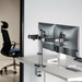 ACT AC8336 Monitor Arm 2 Screens product in use