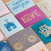 Cricut Cut-Away Cards Neutrals A2 (10,8 cm x 14 cm) 8-pack product in gebruik