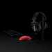 Logitech G Pro X Superlight Draadloze Gaming Muis Rood product in gebruik