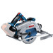 Bosch Professional GKS 18 V-68 GC BITURBO + Batterie GBA 4,0 Ah et Chargeur Rapide côté gauche