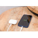 Apple 12 W USB Chargeur + BlueBuilt Câble USB-A vers Lightning 1,5 m Nylon Blanc produit à l'usage