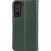 BlueBuilt Samsung Galaxy S21 FE Book Case Leer Groen achterkant