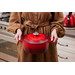 Le Creuset Round Dutch Oven 28cm Cerise product in use