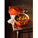 Le Creuset Signature Ronde Braadpan 28 cm Oranjerood product in gebruik