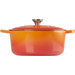 Le Creuset Signature Cocotte Ronde 28 cm Volcanique avant