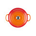 Le Creuset Signature Cocotte Ronde 28 cm Volcanique dessus