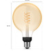 Philips Hue Ampoule à Filament White Globe XL E27 - 2023 - Lot de 5 avant