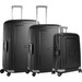 Samsonite S'Cure Spinner 75+69+55 cm Black Kofferset Main Image