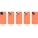 BlueBuilt Soft Case Apple iPhone 14 Back Cover avec MagSafe Orange 