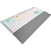 Corsair K70 Pro Clavier Gamer Opto-Mécanique AZERTY Blanc côté droit