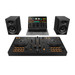 Pioneer DJ DDJ-FLX4 + Pioneer DJ HDJ-X7 Zwart + Pioneer DJ DM-50D-BT Zwart product in gebruik