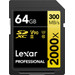 Lexar Professional 2000x GOLD 64 Go SDXC 300 Mo/s Main Image