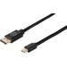 BlueBuilt Mini DisplayPort to DisplayPort Cable 2m detail