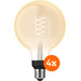 Philips Hue Ampoule à Filament White Globe XL E27 - 2023 - Lot de 4 Main Image