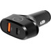 BlueBuilt Power Delivery and Quick Charge Car Charger with 2 USB Ports 20W Black 