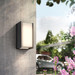 Philips Hue Turaco Wall Lamp White Black Duo Pack product in use