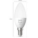 Philips Hue Kaarslamp White E14 Duo pack detail