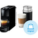 Krups Nespresso Essenza Mini XN1118 Noir + Mousseur à Lait avant