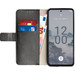 Just in Case Wallet Nokia X30 Book Case Black 