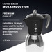 Bialetti New Moka Induction Black 6 Cups 